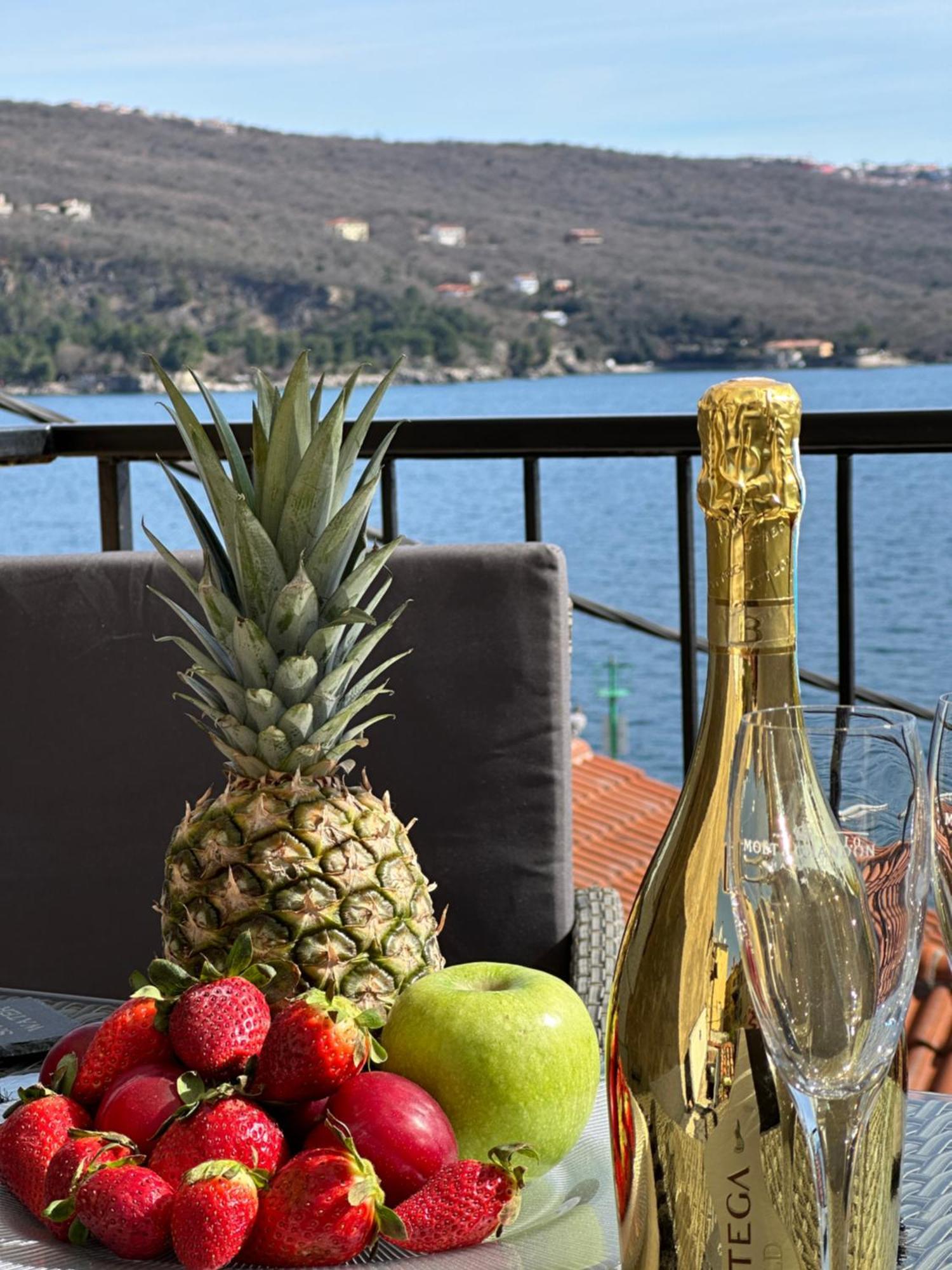Villa Volos Apartment Karmen With Roof Terrace, Sea View, Free Private Parking Opatija Zewnętrze zdjęcie